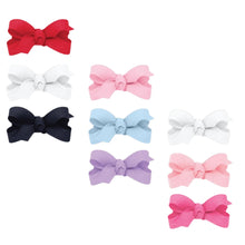 Load image into Gallery viewer, Three Baby Grosgrain Bows in a Multipack - assorted
