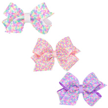 Load image into Gallery viewer, Sequin Overlay Bow - Medium  Assorted
