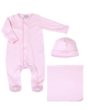 Load image into Gallery viewer, Pink Footie Set - Preemie
