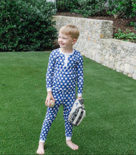 Load image into Gallery viewer, Up at Bat Baseball Pajama Set
