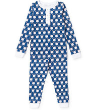 Load image into Gallery viewer, Up at Bat Baseball Pajama Set

