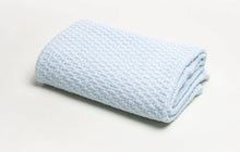Load image into Gallery viewer, Stonewashed Basketweave Cotton Baby Blanket
