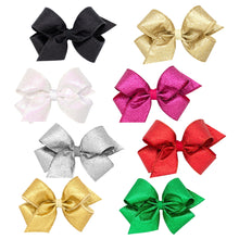 Load image into Gallery viewer, King Glitter Hair Bow - Assorted Colors
