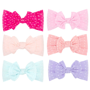 Soft Shabby Dot Nylon Girl's  BabyBand - Assorted