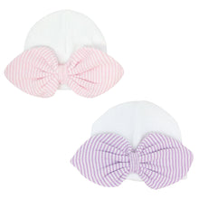 Load image into Gallery viewer, Paty, Inc Newborn Baby Knit Saylor Bow Hat
