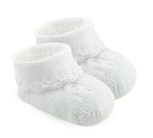Load image into Gallery viewer, Cable Knit Baby Booties

