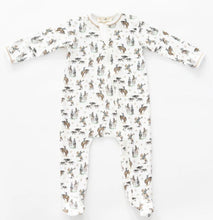 Load image into Gallery viewer, Wild West Zipper Footie
