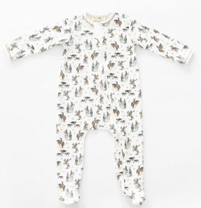 Wild West Zipper Footie