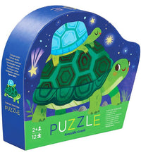 Load image into Gallery viewer, Turtles Together puzzle- 12 pc
