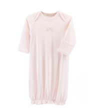 Load image into Gallery viewer, Embroidered Baby Gown - Pretty Bows

