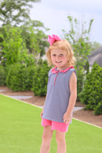 Load image into Gallery viewer, Nora Short Set - Navy/Pink
