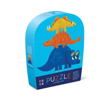 Load image into Gallery viewer, Dino Friends puzzle- 12 pc

