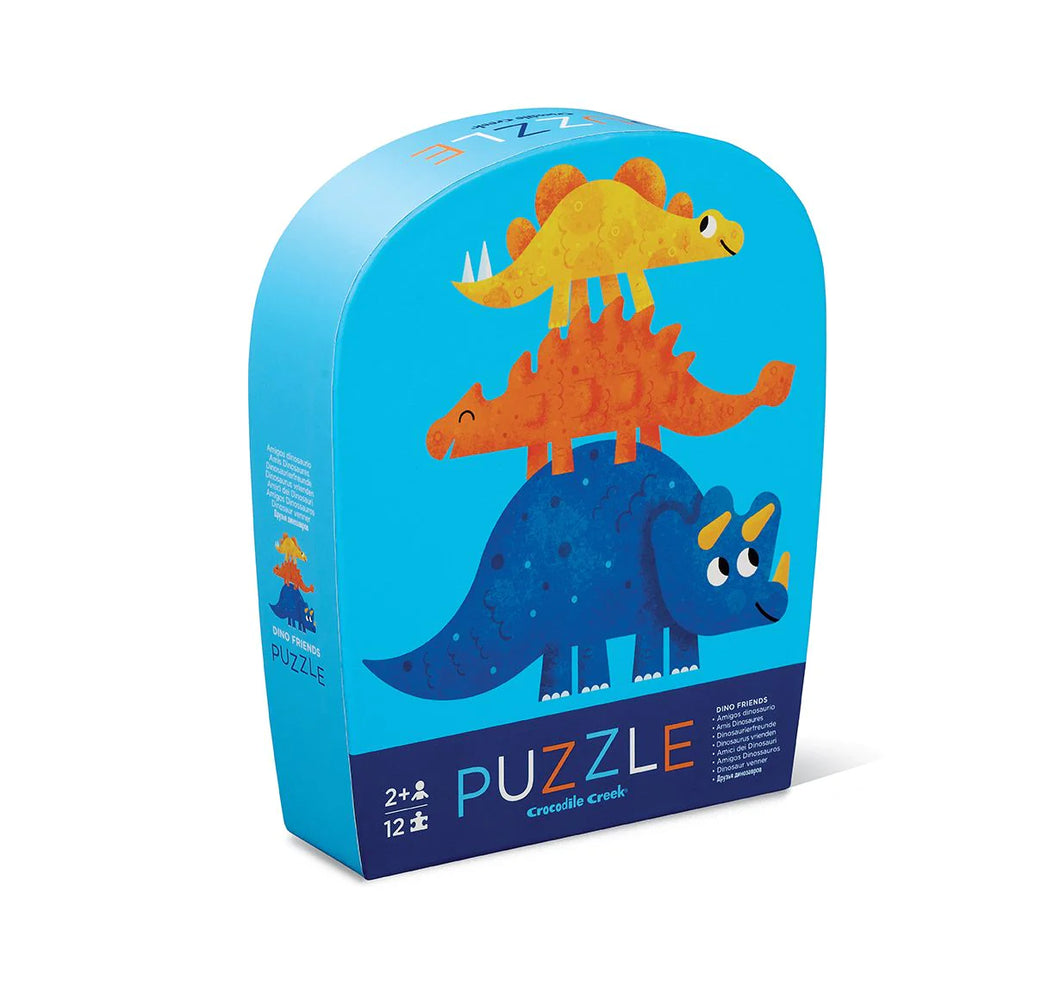 Dino Friends puzzle- 12 pc