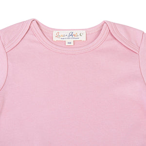Luna & Arlo Knot Baby Gown - Dusty Rose