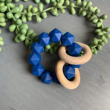 Load image into Gallery viewer, Three Hearts Abby Teething Rattle
