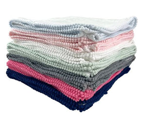 Cotton Muslim Swaddle Blanket w/ Pom-Pom Trim - Assorted styles