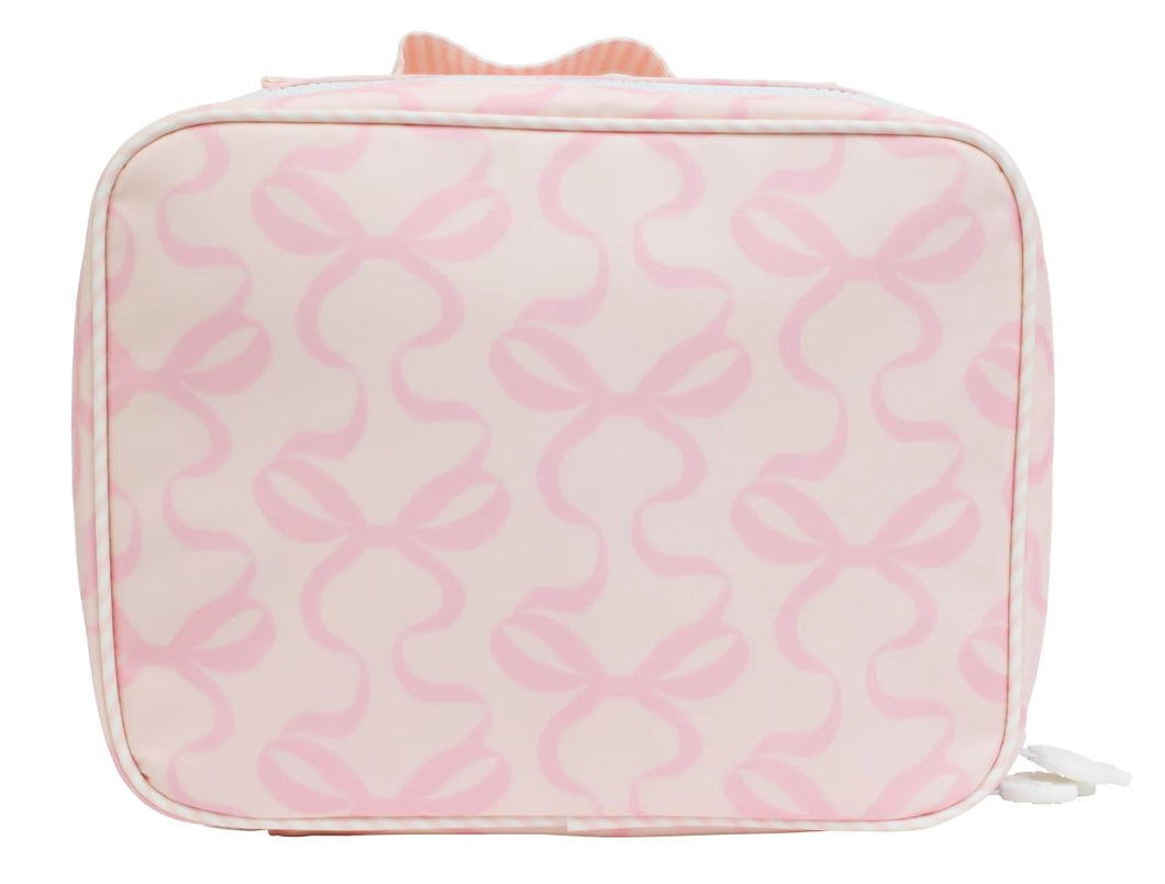Bows on Pink Lunchbox