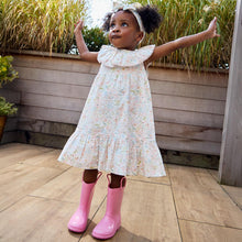 Load image into Gallery viewer, The "Charlotte" Print Ruffle Dress
