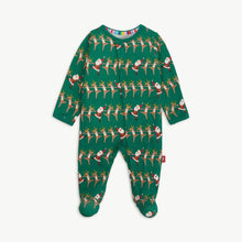 Load image into Gallery viewer, Dancing Santa &amp; Reindeer Magnetic Footie
