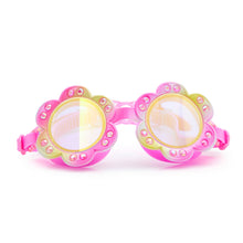 Load image into Gallery viewer, Ombre flower-shaped bling Swim Goggles
