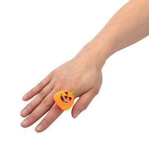 Halloween Squeeze Rings Assorted