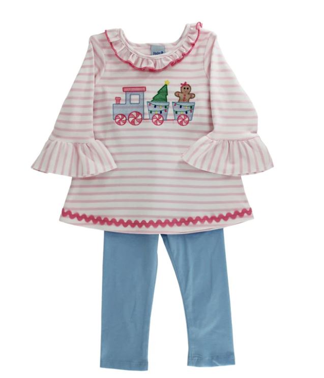 Gingerbread Express Tunic Set