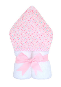 Fabric Hooded Towel - Hearts