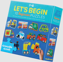 Load image into Gallery viewer, Let's Begin 2-Piece Puzzle - Vehicles
