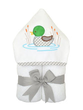 Load image into Gallery viewer, Appliqued Hooded Towel - Various Styles
