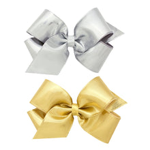 Load image into Gallery viewer, Metallic Lame Bow
