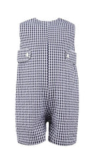Load image into Gallery viewer, Navy Boys Romper
