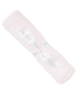 Pink/White Trim Basics Blanket