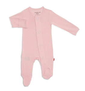 Pink Dogwood Footie No Ruffle