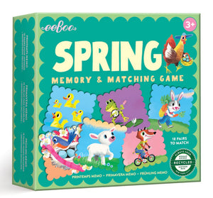 Spring Little Square Memory Game