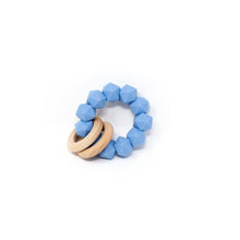 Load image into Gallery viewer, Three Hearts Abby Teething Rattle
