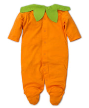 Load image into Gallery viewer, Hello Halloween Orange Footie
