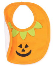 Load image into Gallery viewer, Hello Halloween Orange bib

