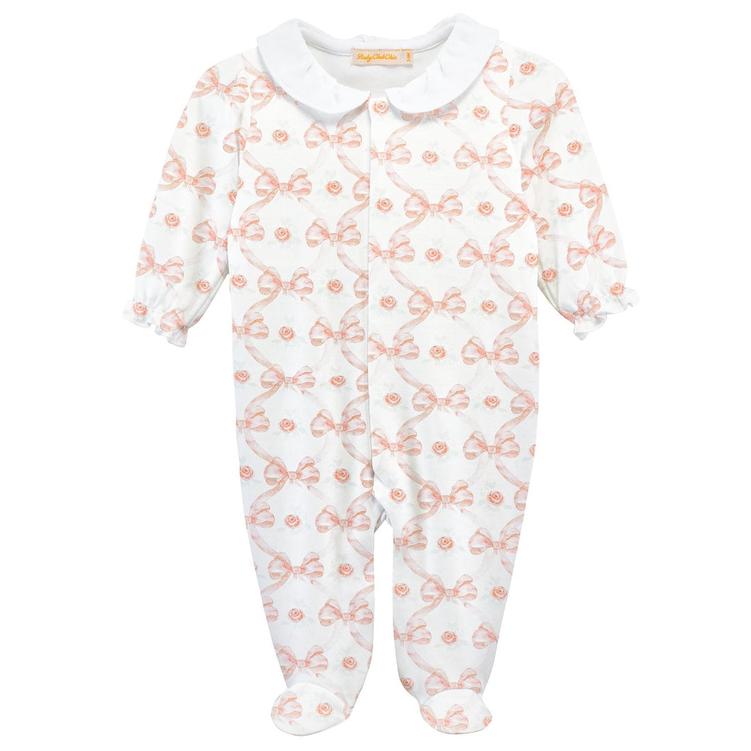 Bows & Roses Footie