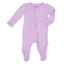 Load image into Gallery viewer, Modal Magnetic RUFFLE Footie - Solid Colors

