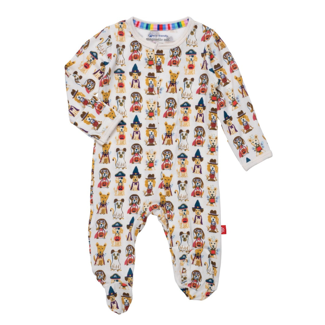 Magnetic Footie - Trick or Treat Size Newborn Only