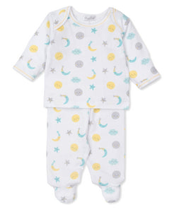 Moonlight Dreams Footed Pant Set