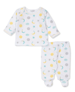 Moonlight Dreams Footed Pant Set