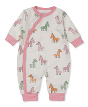 Load image into Gallery viewer, Zebra &amp; Friends Playsuit - Pink
