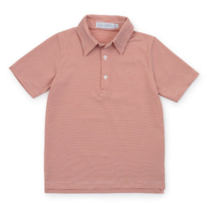 Will Performance Polo - Orange Stripes