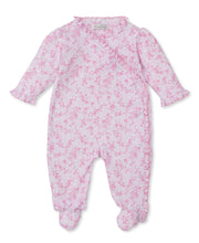 Load image into Gallery viewer, Old English Rose Footie &amp; Blanket Set
