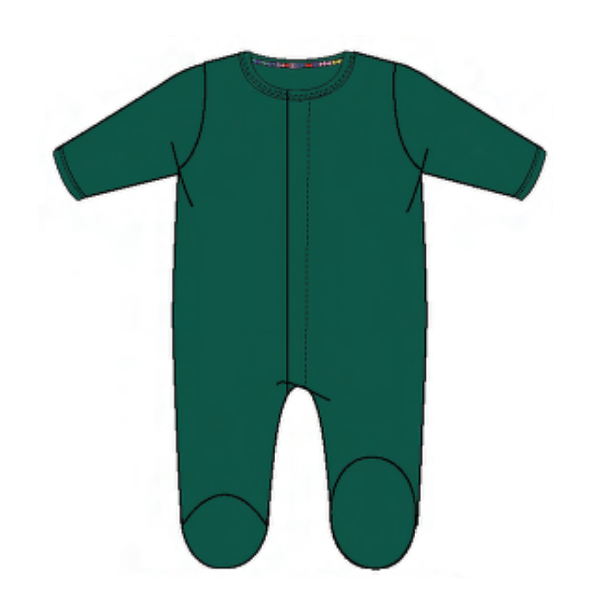 Deep Emerald Footie