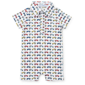 Polo Romper - Cruisin Jeeps