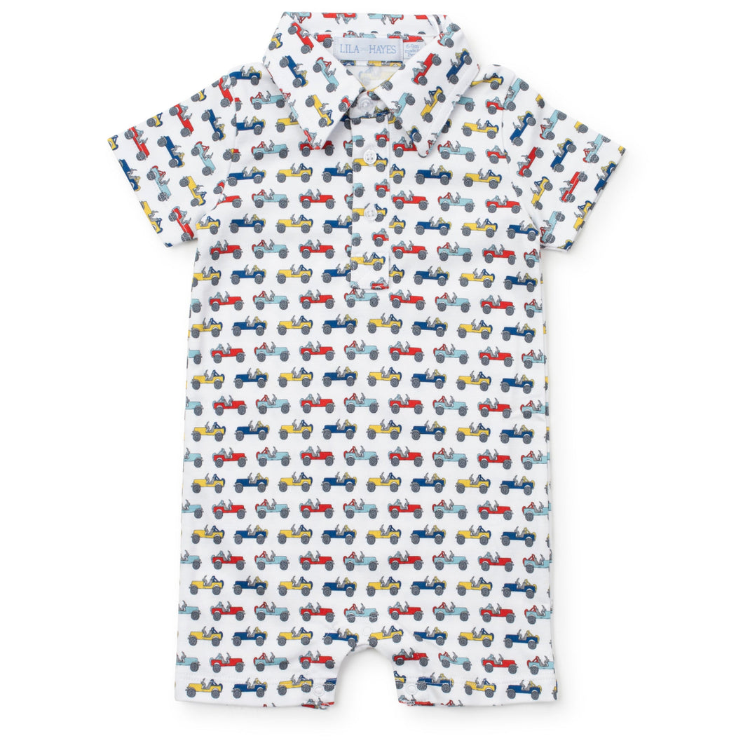 Polo Romper - Cruisin Jeeps
