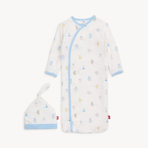 Blue Baby Beats Gown Set