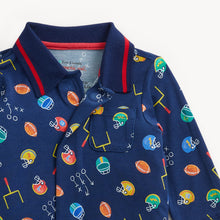 Load image into Gallery viewer, First Down Fun - Modal Polo Romper
